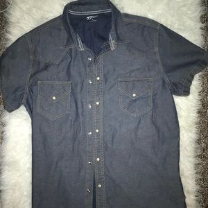 Jean Button Up Shirt